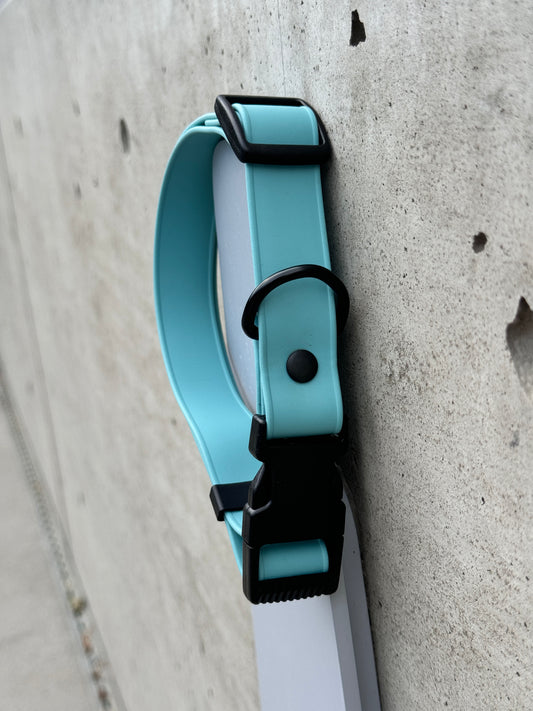 Quick Release Collar in Smoky Turquoise